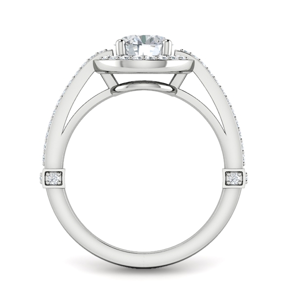 Ashia in 18k White Gold — view 2