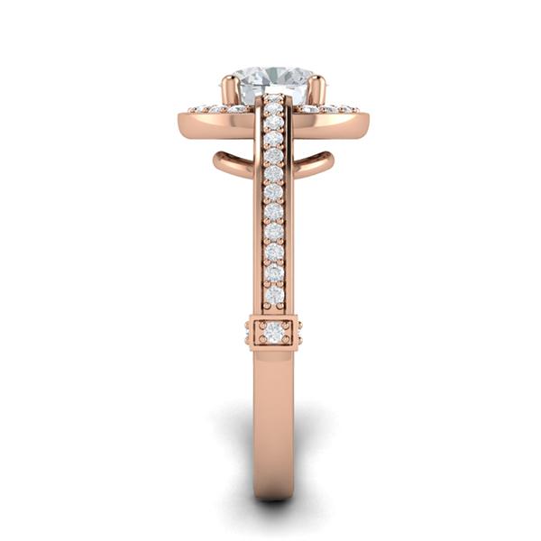 Ashia in 18k Rose Gold — view 4