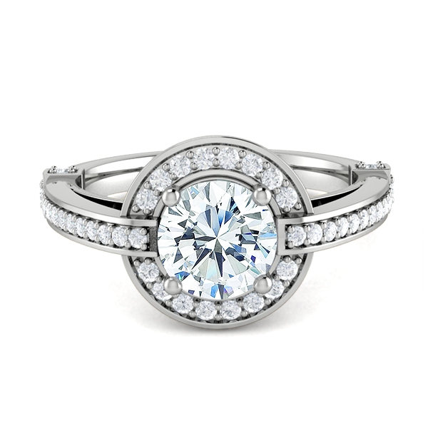 Ashia in 18k White Gold