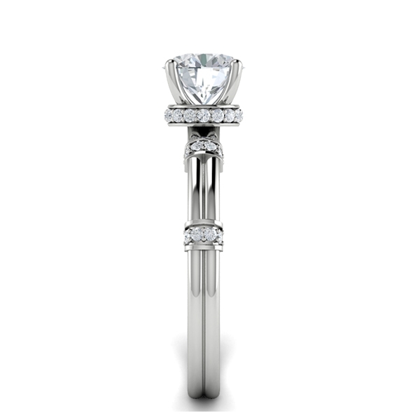 Evita in 18k White Gold — view 4