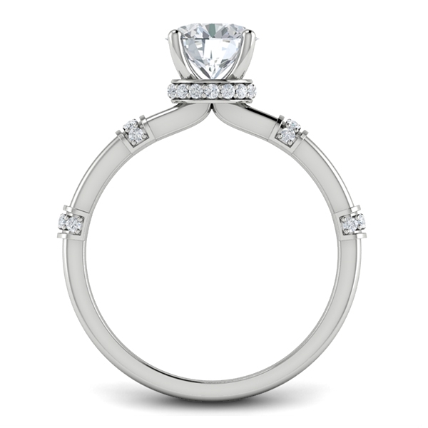 Evita in 18k White Gold — view 2