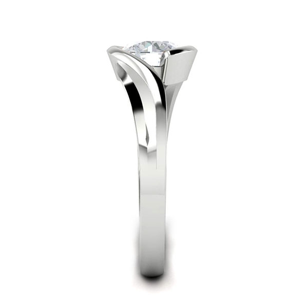 Lizzy in 18k White Gold — view 4