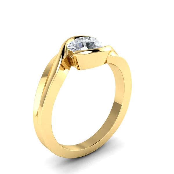Lizzy in 18k Yellow Gold — view 3