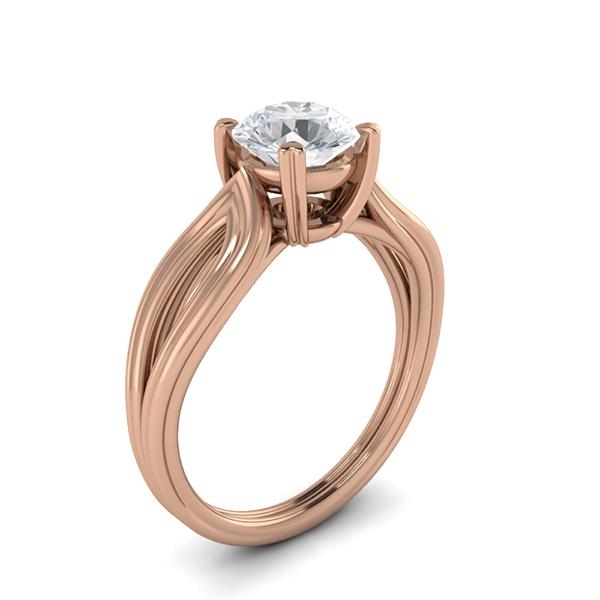 Cathy in 18k Rose Gold — view 3