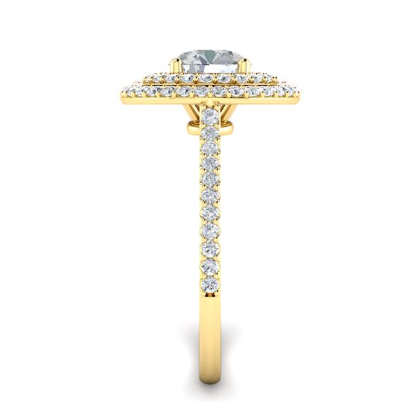 Abia in 18k Yellow Gold — view 4