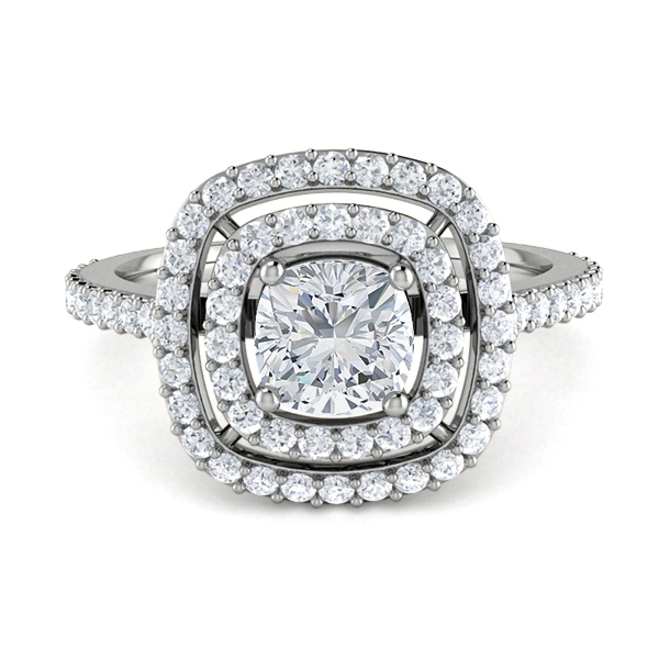Abia in 18k White Gold