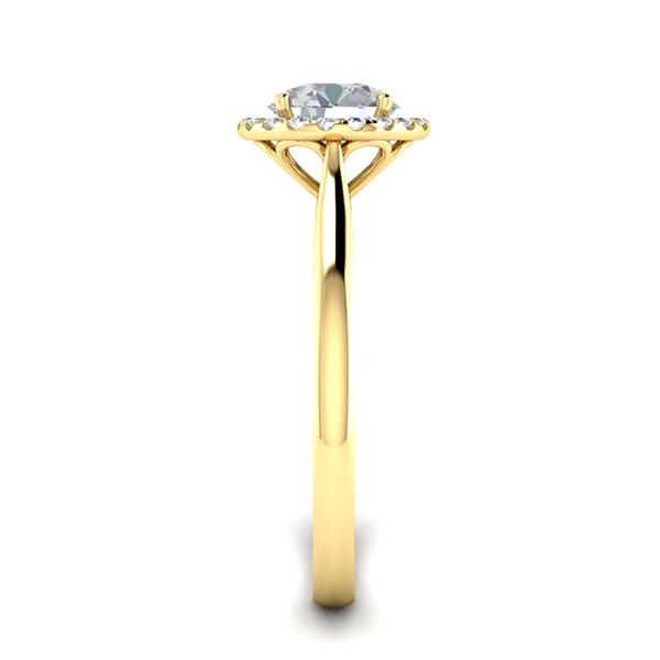 Mona in 18k Yellow Gold — view 4