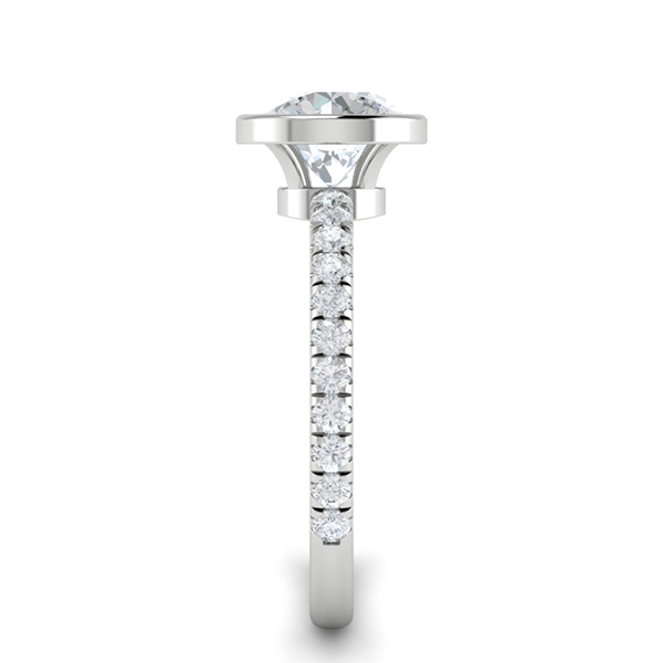 Harley in 18k White Gold — view 4