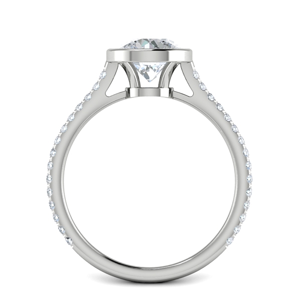 Kali in 18k White Gold — view 2
