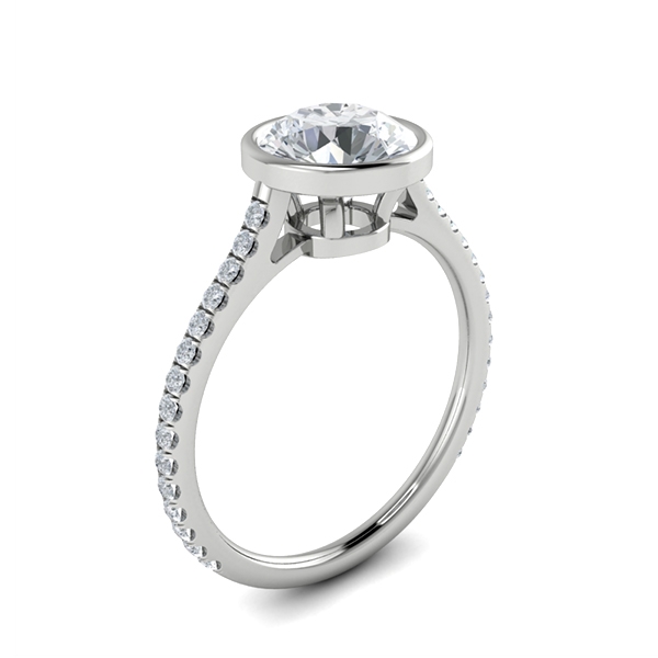 Kali in 18k White Gold — view 3