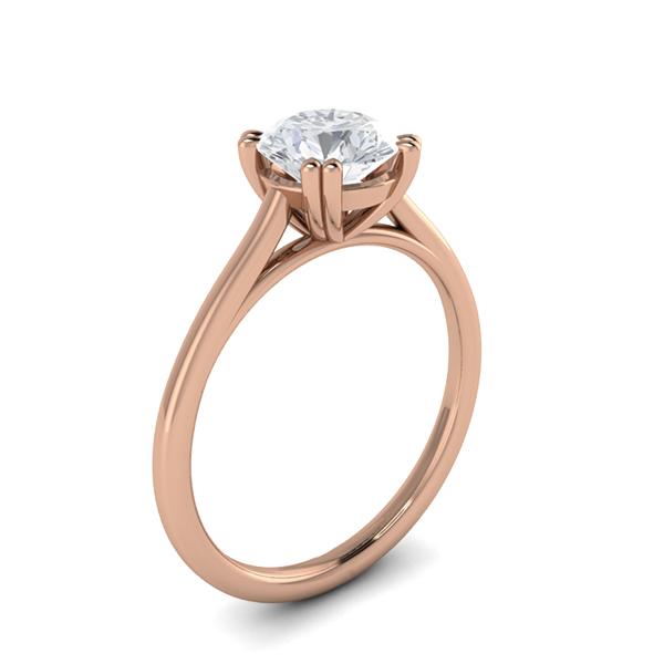 Ayla in 18k Rose Gold — view 3