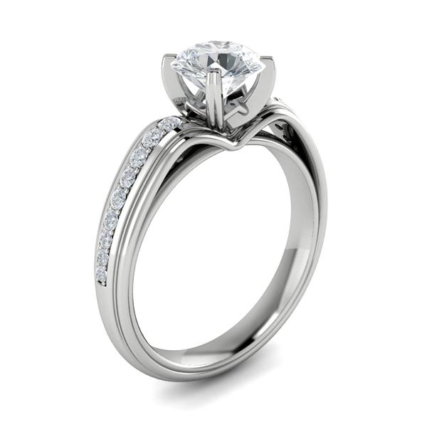Mariana in 18k White Gold — view 3