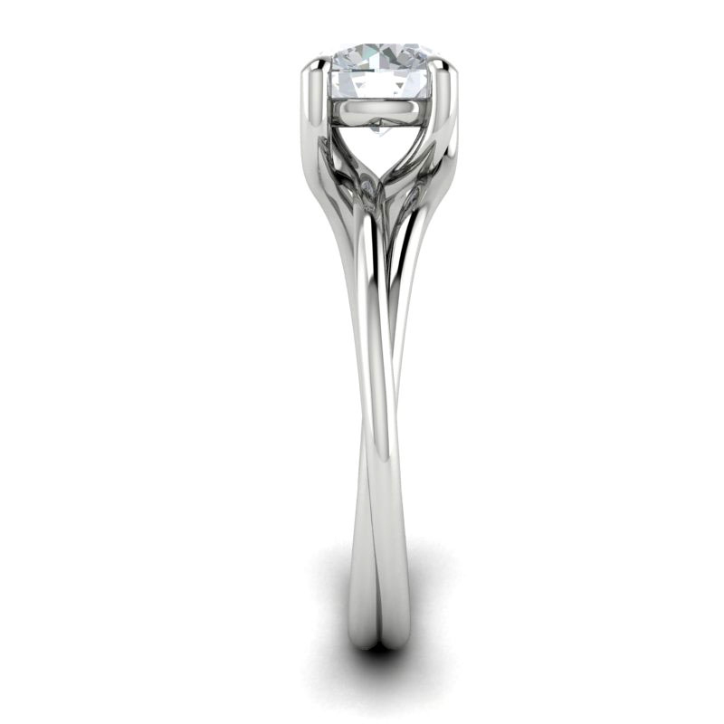 Alisa in 18k White Gold — view 4