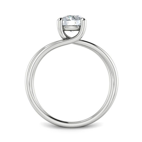 Alisa in 18k White Gold — view 2