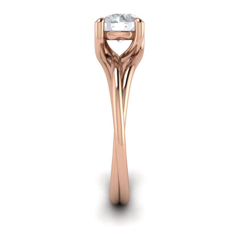 Alisa in 18k Rose Gold — view 4