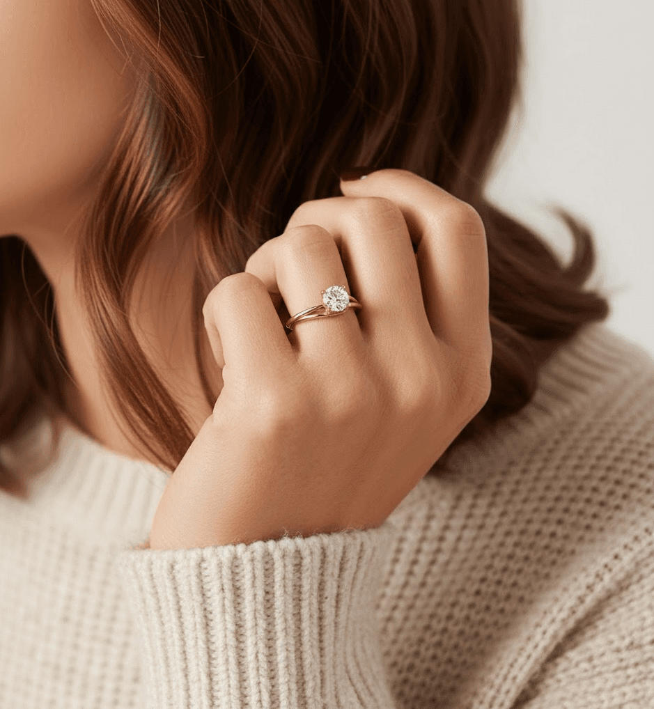 Alisa in 18k Yellow Gold — view 5