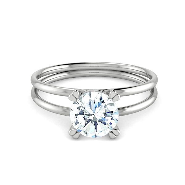 Jazmin in 18k White Gold