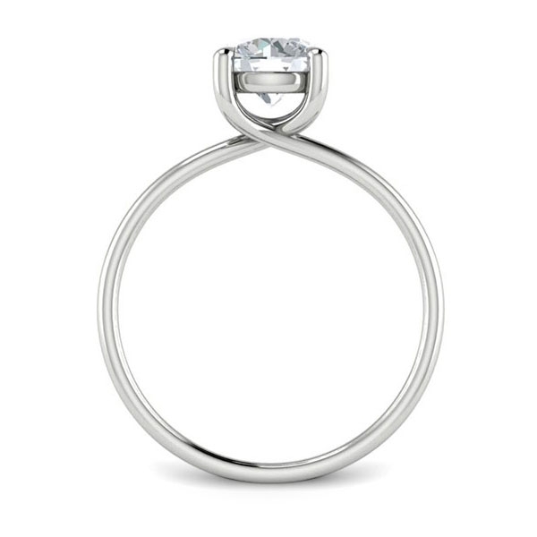 Mollie in 18k White Gold — view 2