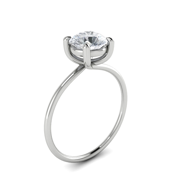 Mollie in 18k White Gold — view 3