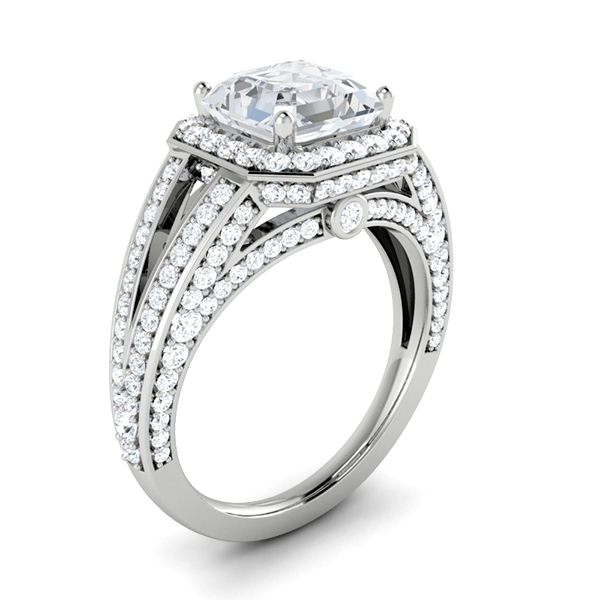 Lavi in 18k White Gold — view 3