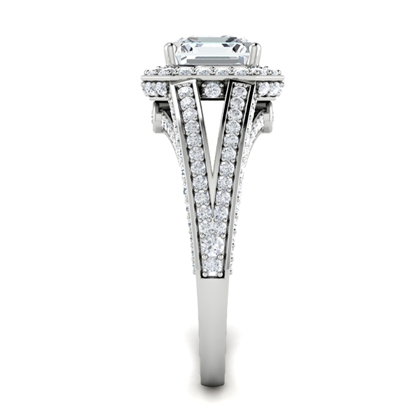 Lavi in 18k White Gold — view 4