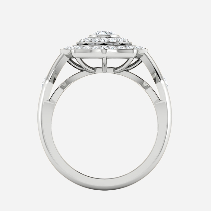 Skye in 18k White Gold — view 2