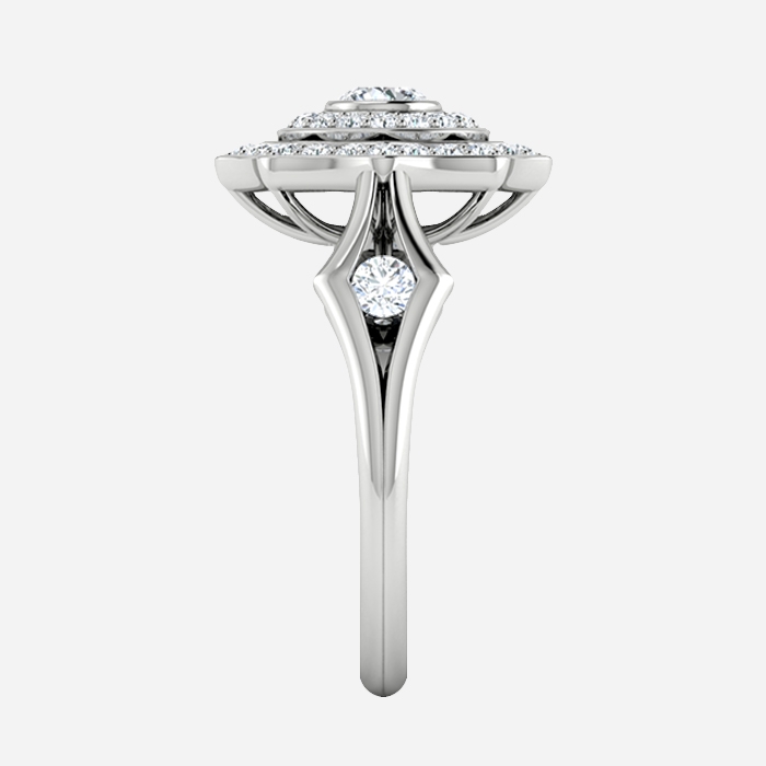 Skye in 18k White Gold — view 4