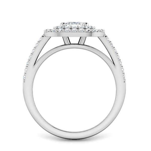 Libby in 18k White Gold — view 2