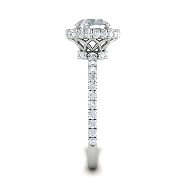 Maya in 18k White Gold — view 4