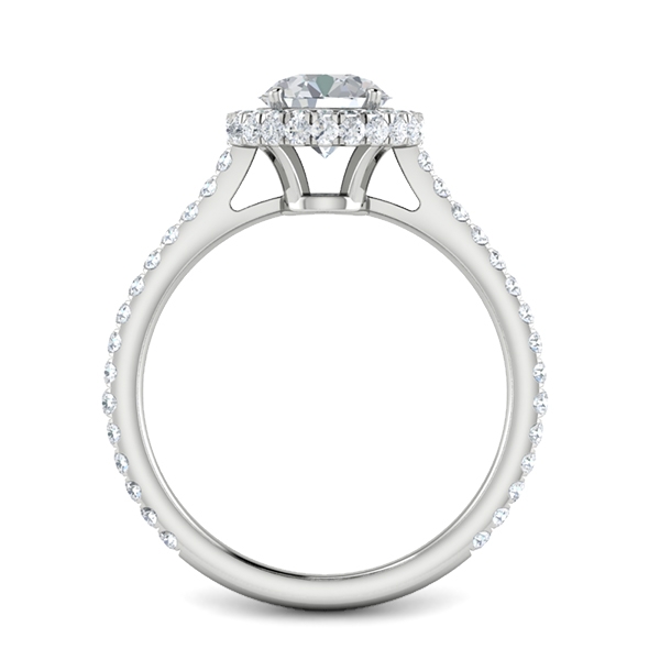 Reanne in 18k White Gold — view 2