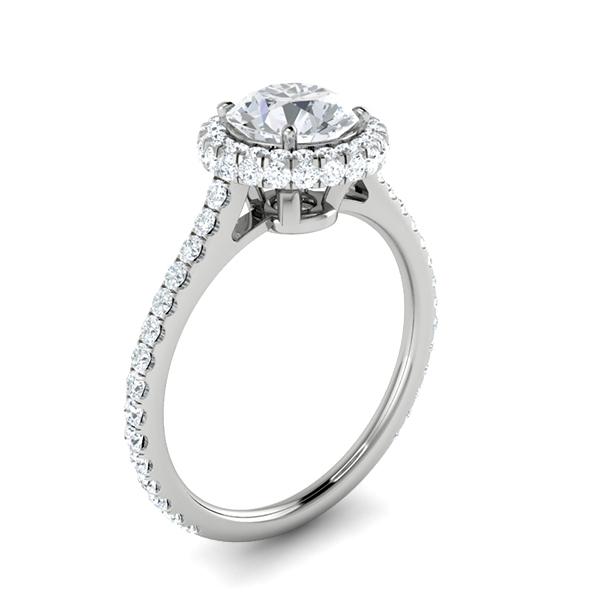 Reanne in 18k White Gold — view 3