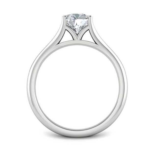Suzy in 18k White Gold — view 2