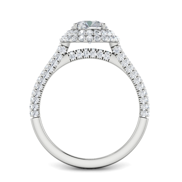 Cassie in 18k White Gold — view 2