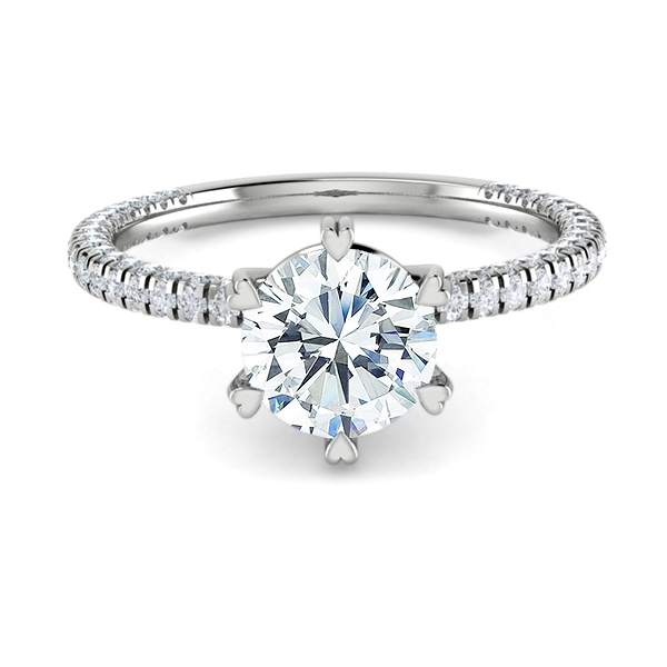 Stacey in 18k White Gold