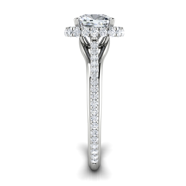 Sandra in 18k White Gold — view 4