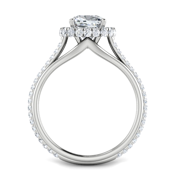 Sandra in 18k White Gold — view 2