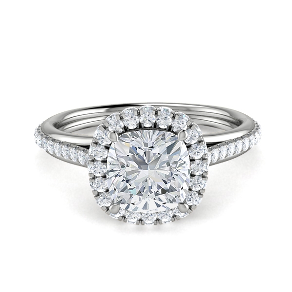 Sandra in 18k White Gold