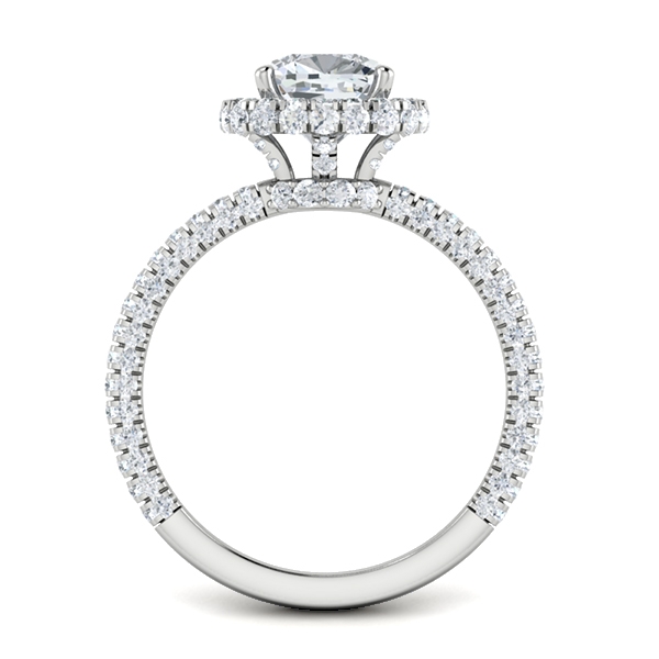 Jessi in 18k White Gold — view 2