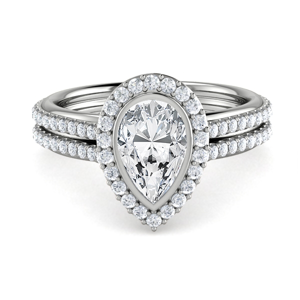 Chanelle in 18k White Gold