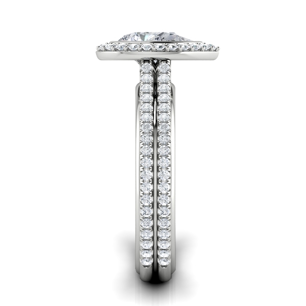 Chanelle in 18k White Gold — view 4