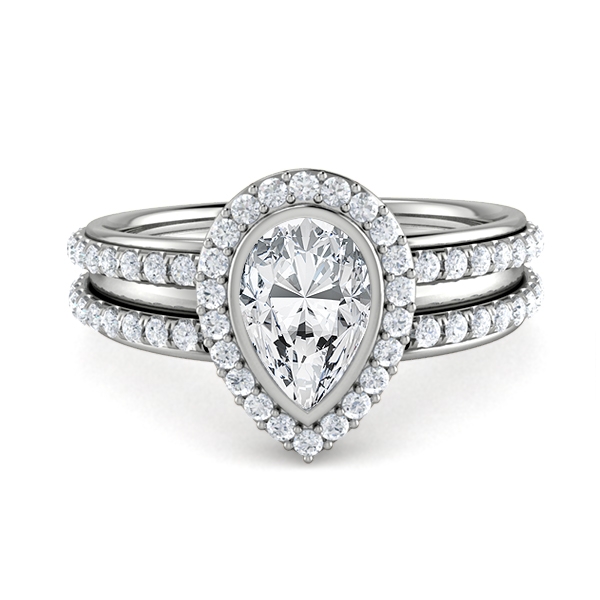 Valentina in 18k White Gold