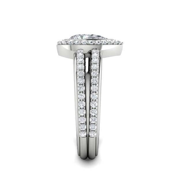 Valentina in 18k White Gold — view 4