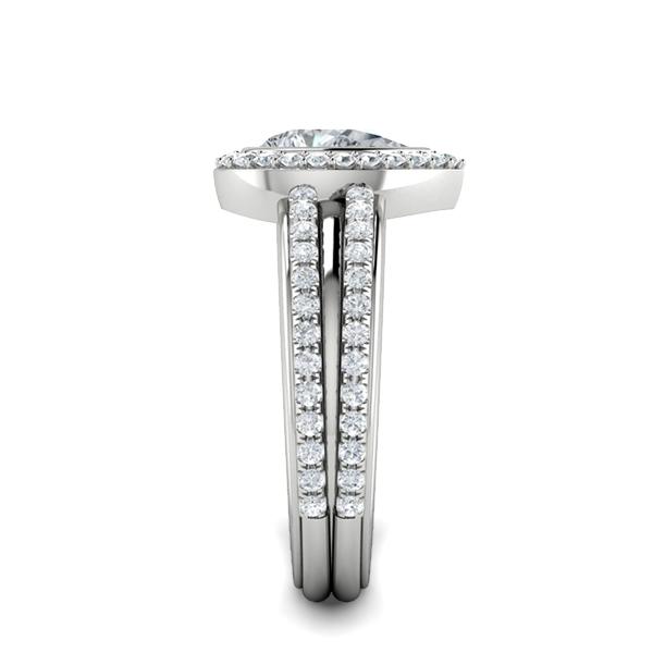 Valentina in 18k White Gold — view 4