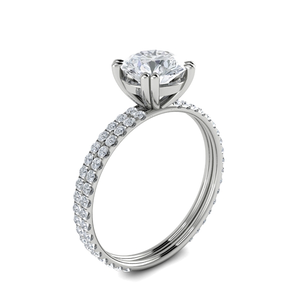 Kizzy in 18k White Gold — view 2
