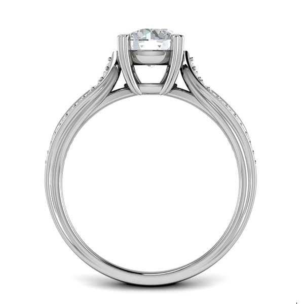 Jodi in 18k White Gold — view 2