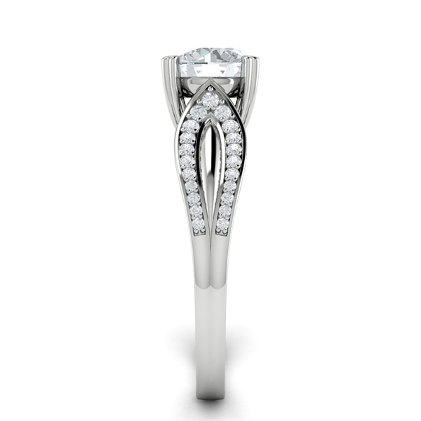 Jodi in 18k White Gold — view 4
