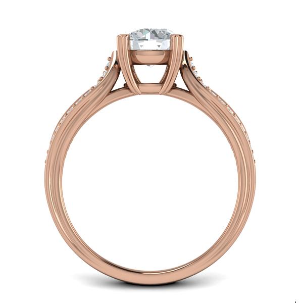Jodi in 18k Rose Gold — view 2