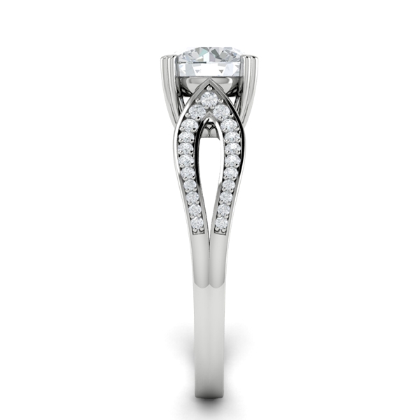 Frances in 18k White Gold — view 4