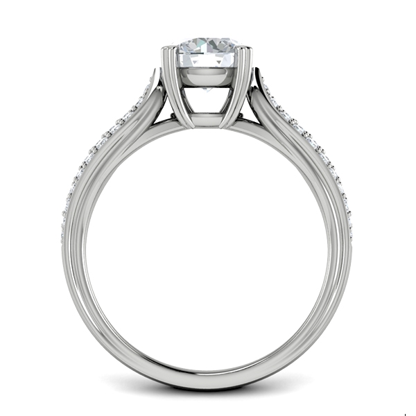 Yasmin in 18k White Gold — view 2