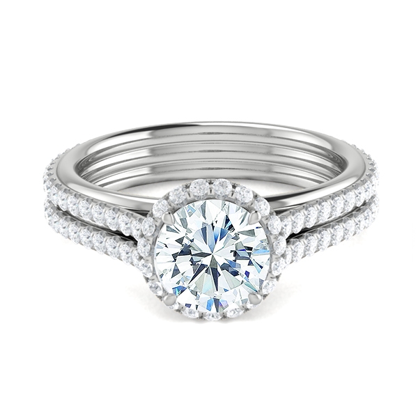 Marcy in 18k White Gold